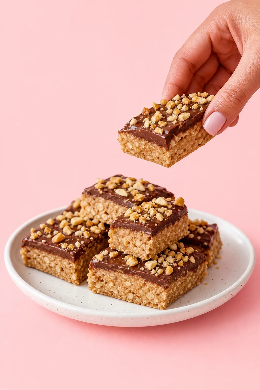 Cottage cheese Snickers bars