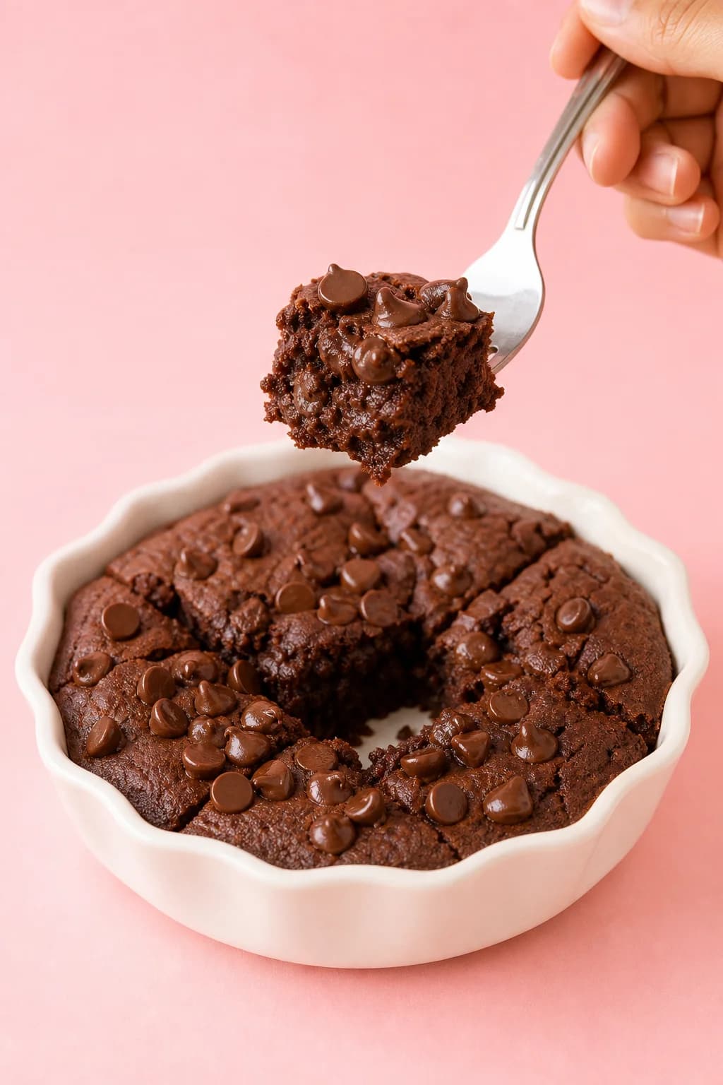 High protein chocolate chip brownies