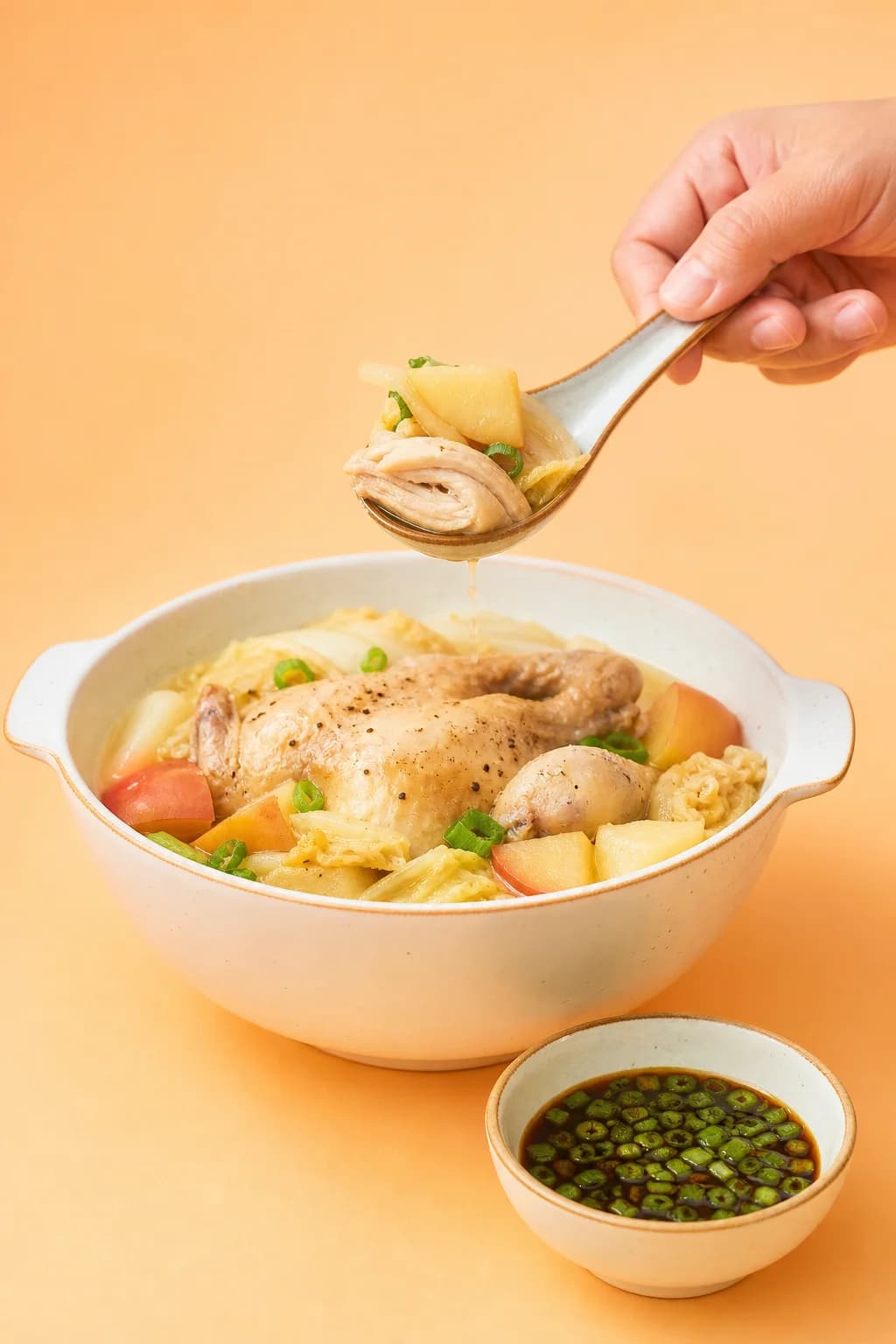 One-pot chicken soup
