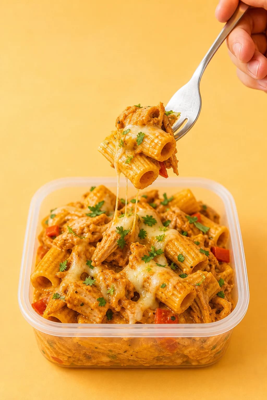 Chipotle lime chicken rigatoni