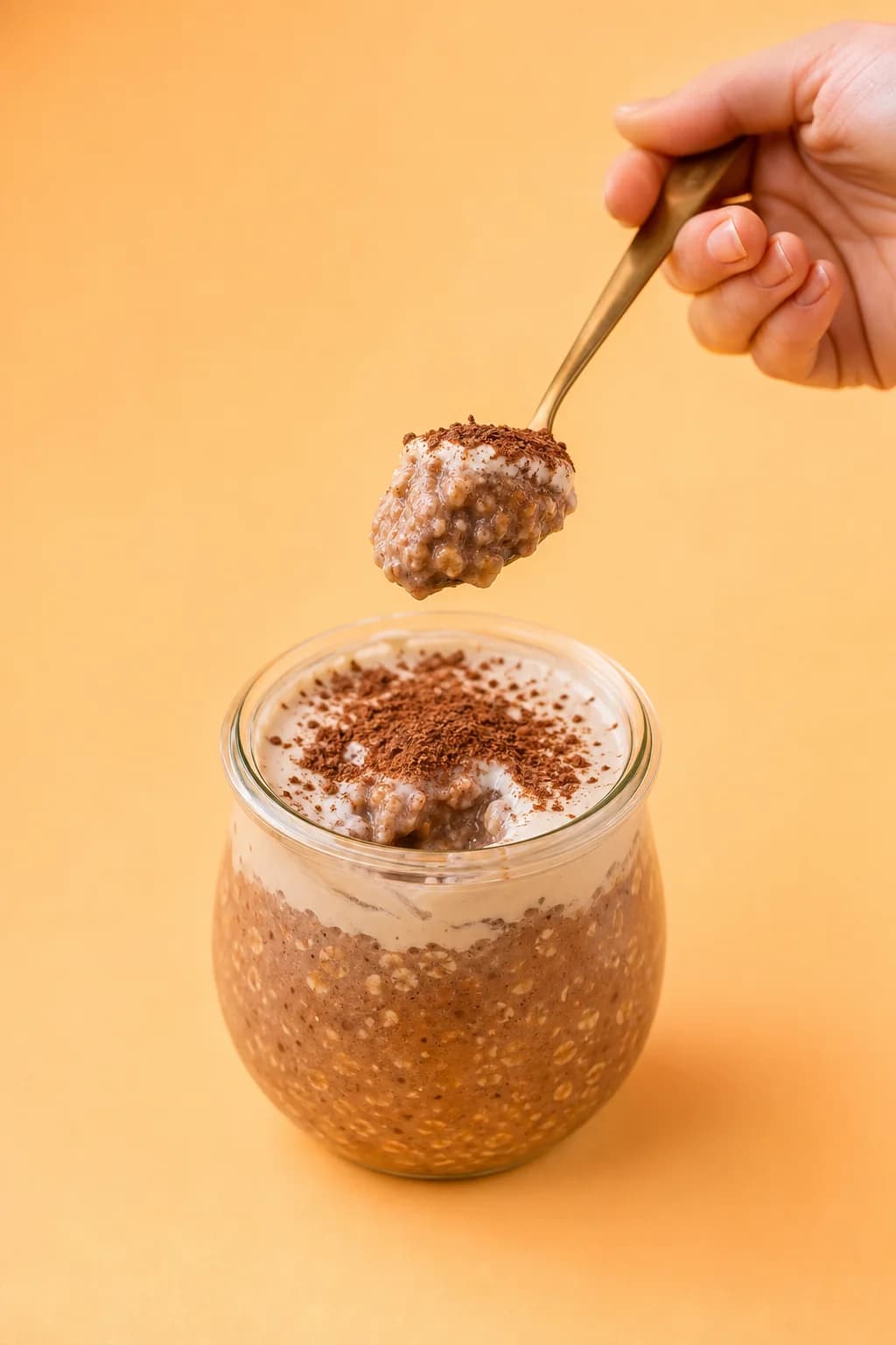 Tiramisu overnight oats