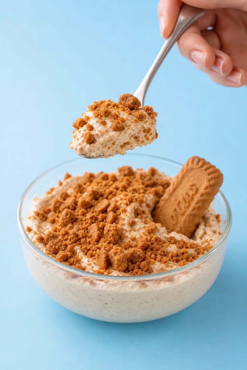 Biscoff cheesecake bowl